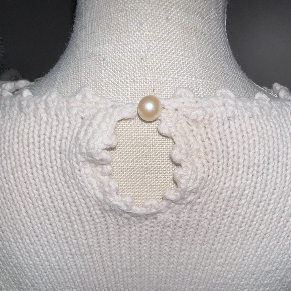 Vintage Max & Diane Floral Pastel Sweater with shoulder pads. Size S. - Picture 7 of 14